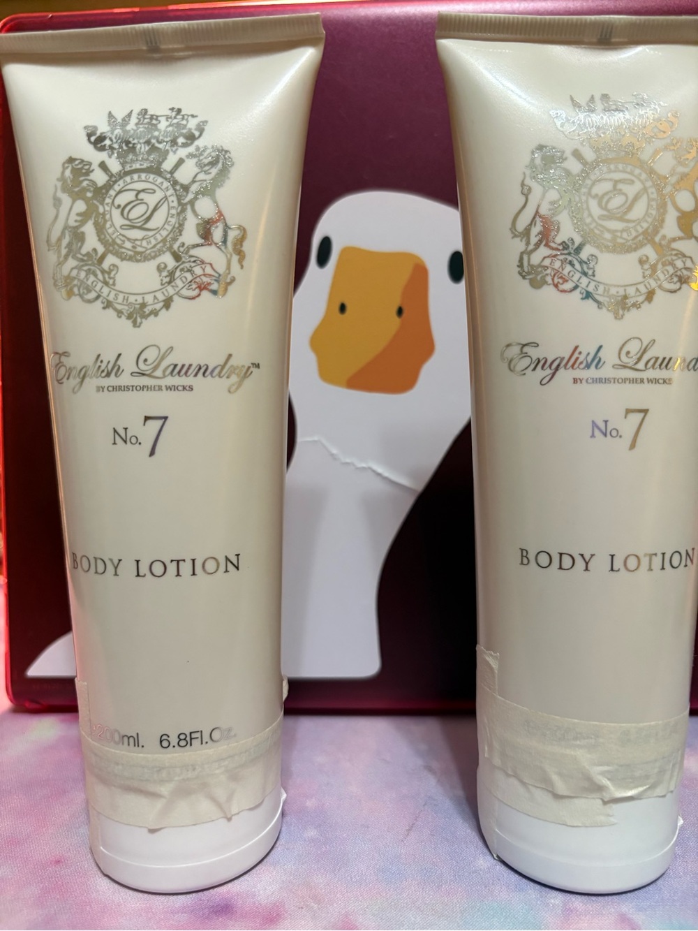 Lot Of 2 English Laundry by Christopher Wicks No. 7 Body Lotion 6.8 Oz. Each